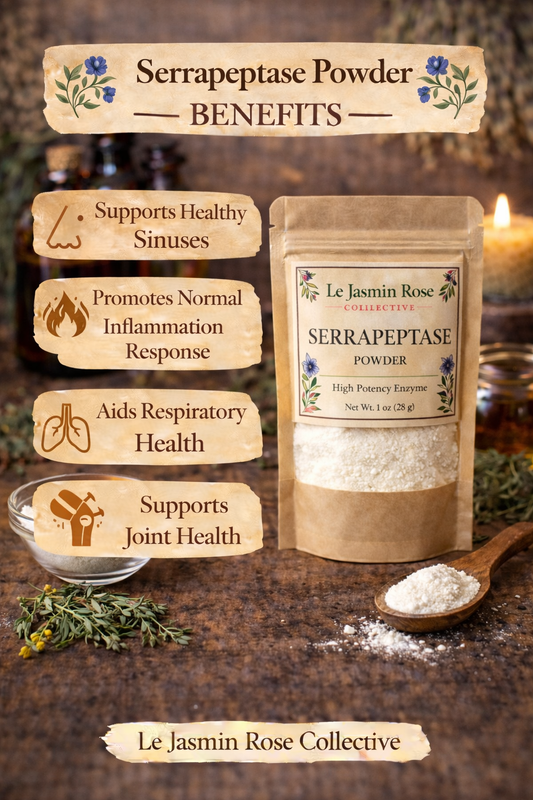 Serrapeptase Powder – Serrapeptase Enzyme Powder | Specialty Wellness Supplement | 1 oz