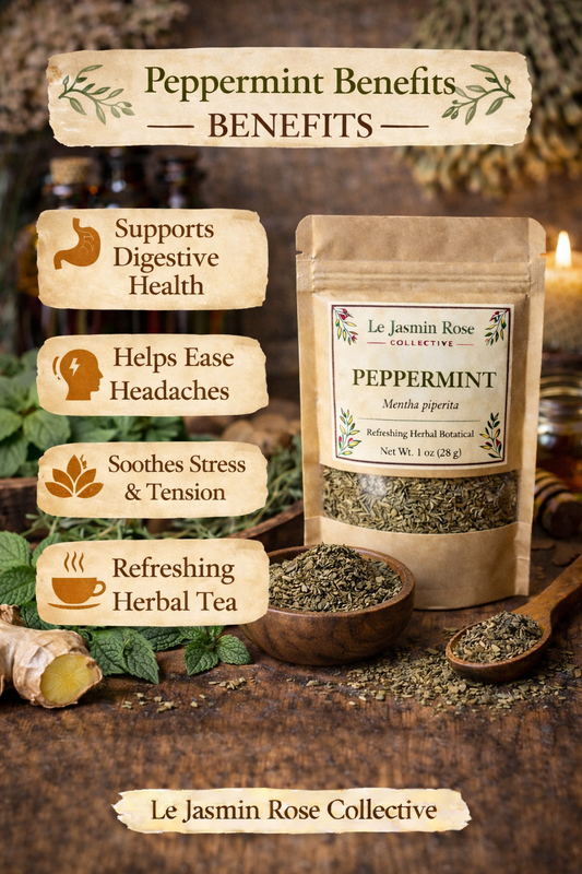Peppermint – Dried Peppermint Leaf | Refreshing Herbal Tea Botanical | 1 oz