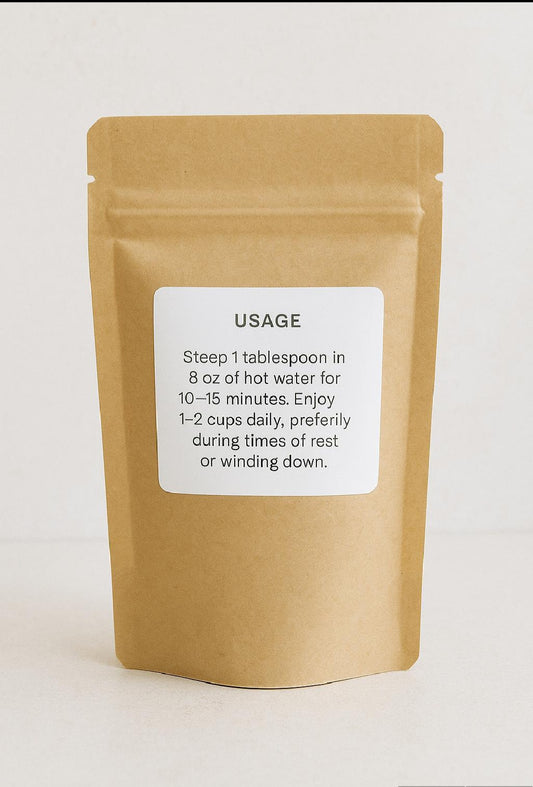 Harmony Root Tea Blend – Tulsi, Lavender and Lemon Balm for Emotional Balance and Calm