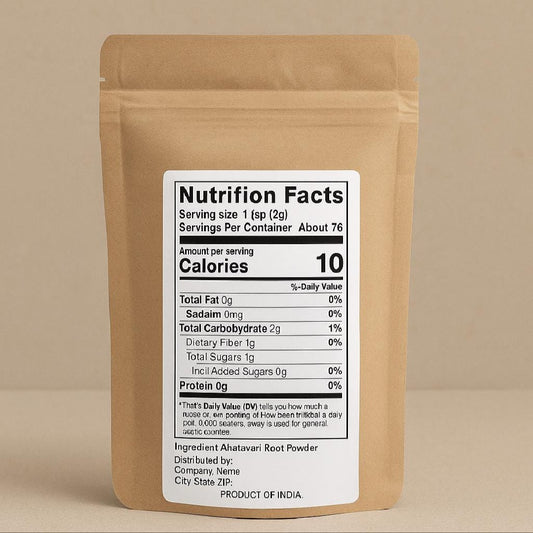 Shatavari Root Powder –Ayurvedic Herb for Women’s Hormone Balance & Vitality