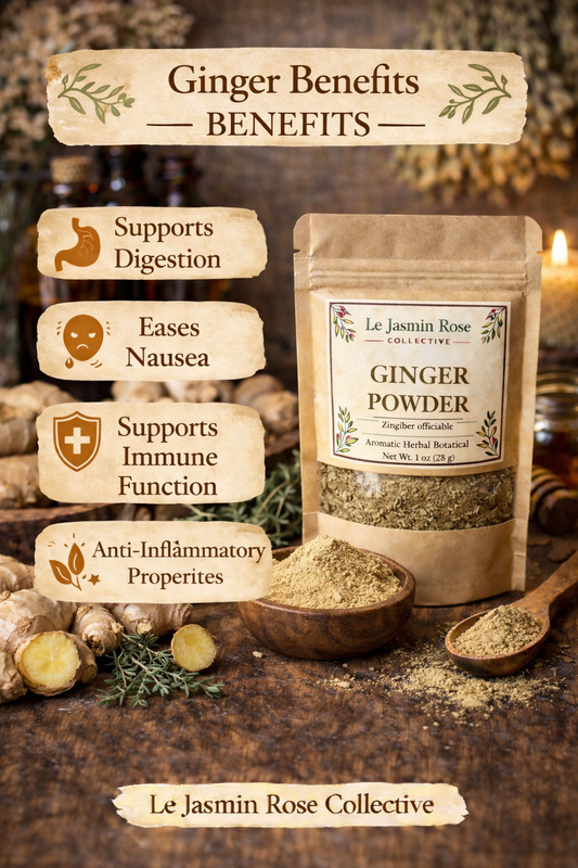 Ginger Root – Dried Ginger Root Pieces | Warming Herbal Tea Botanical | 1 oz