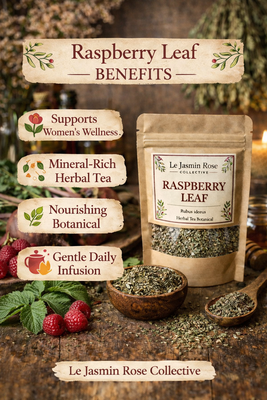 Raspberry Leaf – Dried Raspberry Leaf Herb for Herbal Tea | 1 oz Loose Botanical