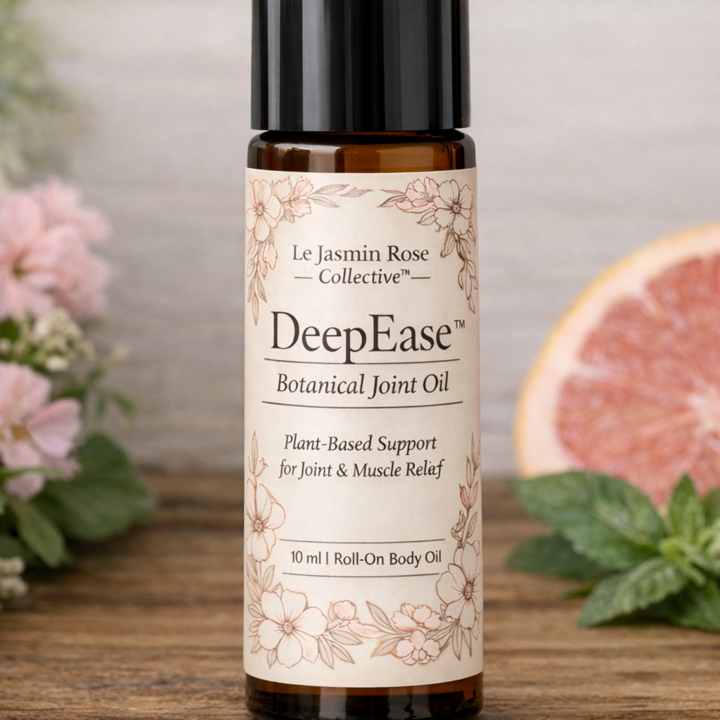 DeepEase™ Botanical Joint Oil | Plant-Based Support for Joint & Muscle Relief | Herbal Roll-On | 10 ml