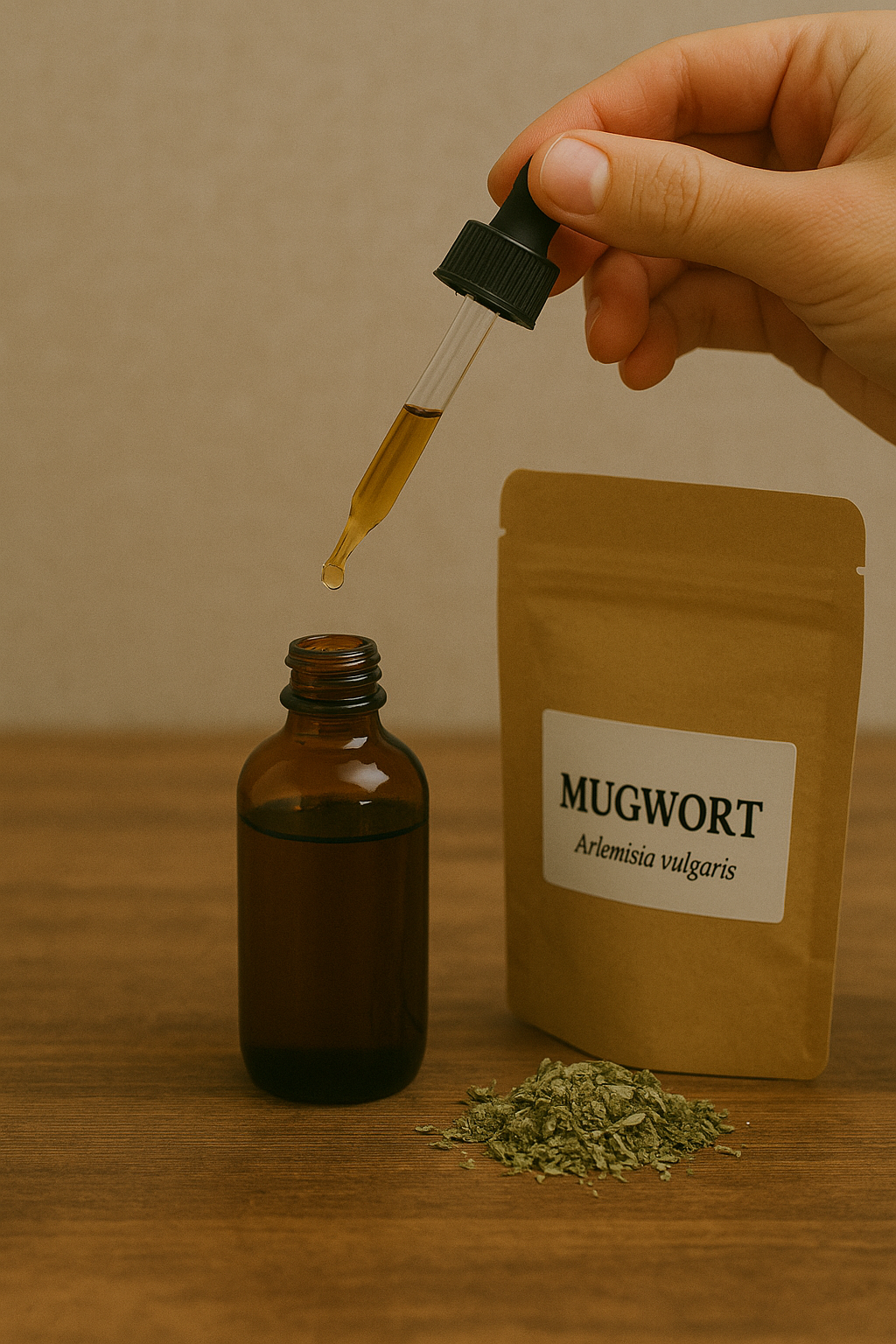 Dried Mugwort Herb: Artemisia Vulgaris, Dream Tea Blend