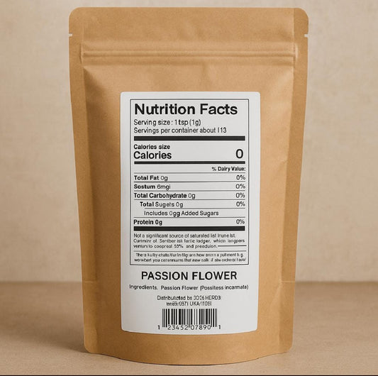 Passion Flower Herb: Natural Relaxation and Sleep Aid