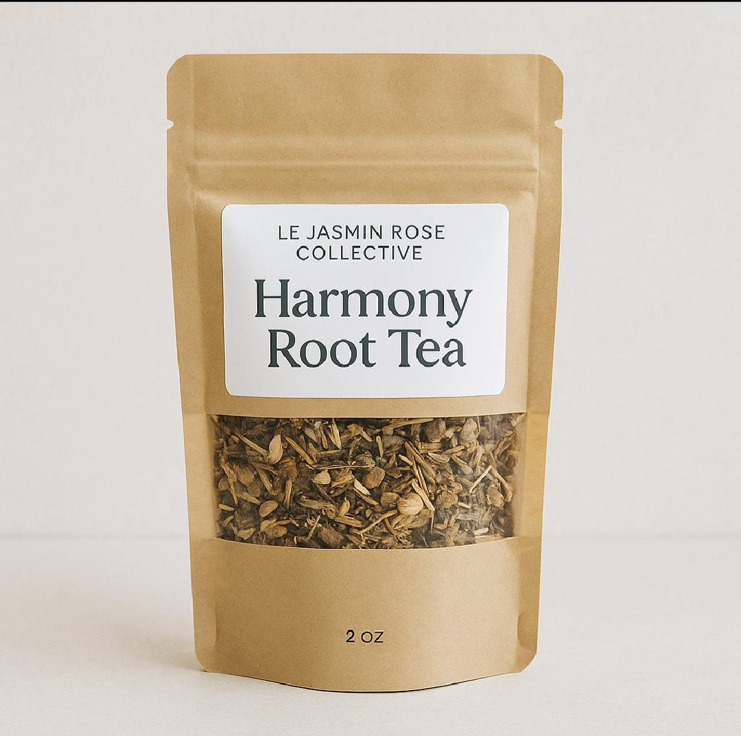 Harmony Root Tea Blend – Tulsi, Lavender and Lemon Balm for Emotional Balance and Calm