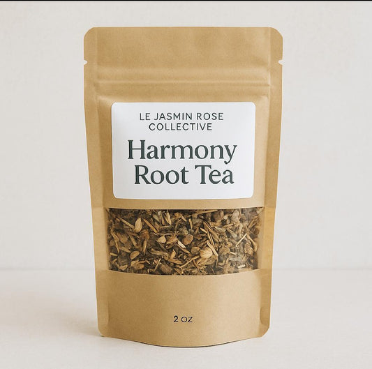 Harmony Root Tea Blend – Tulsi, Lavender and Lemon Balm for Emotional Balance and Calm