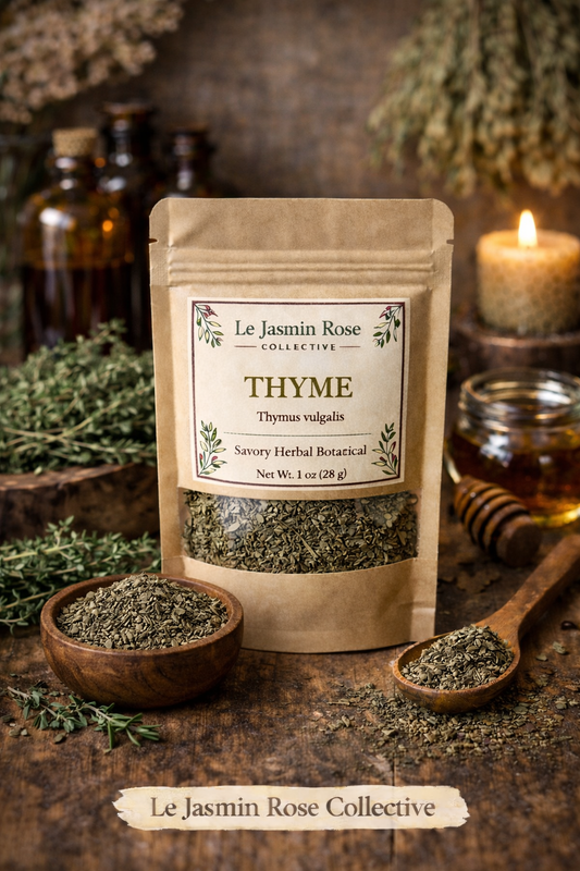 Thyme – Dried Thyme Herb | Aromatic Culinary & Herbal Tea Botanical | 1 oz