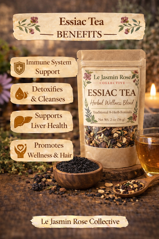 Essiac Herbal Blend – Traditional Essiac Tea Blend | Herbal Wellness Botanical | 2 oz
