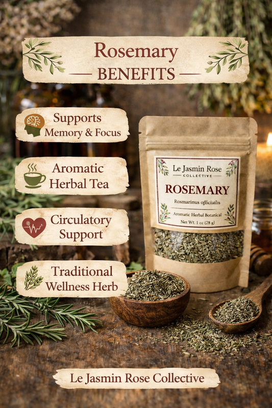 Rosemary – Dried Rosemary Leaf | Aromatic Culinary & Herbal Tea Botanical | 1 oz