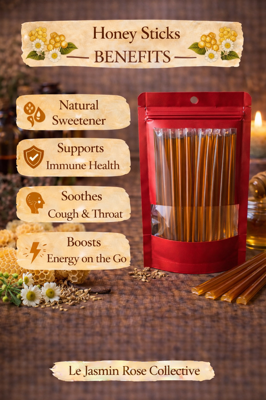 Honey Sticks – Raw Honey Stick Bundle | Natural Sweetener for Tea | 10 Pack